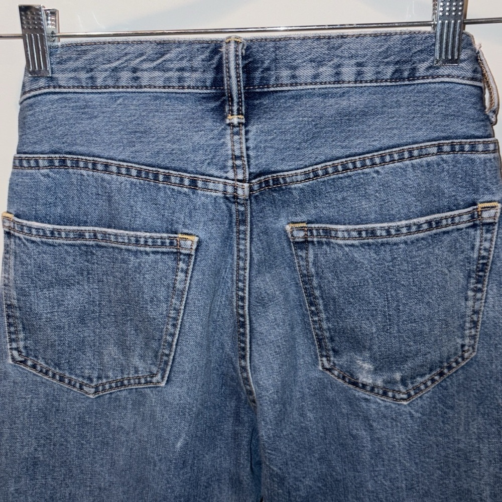 Everlane O-S Relaxed Boyfriend Button Fly Jean Size 27 Medium Wash - Picture 11 of 14